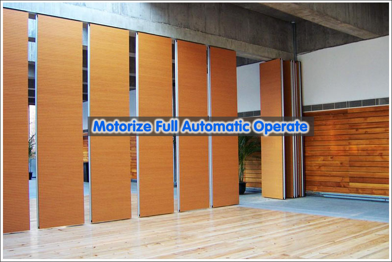 Automatic Movable Wall Vertical Folding Walls YY Partitions