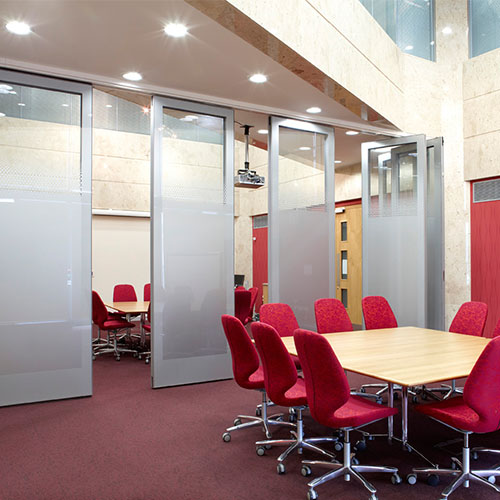 Electric Rotate Glass Wall